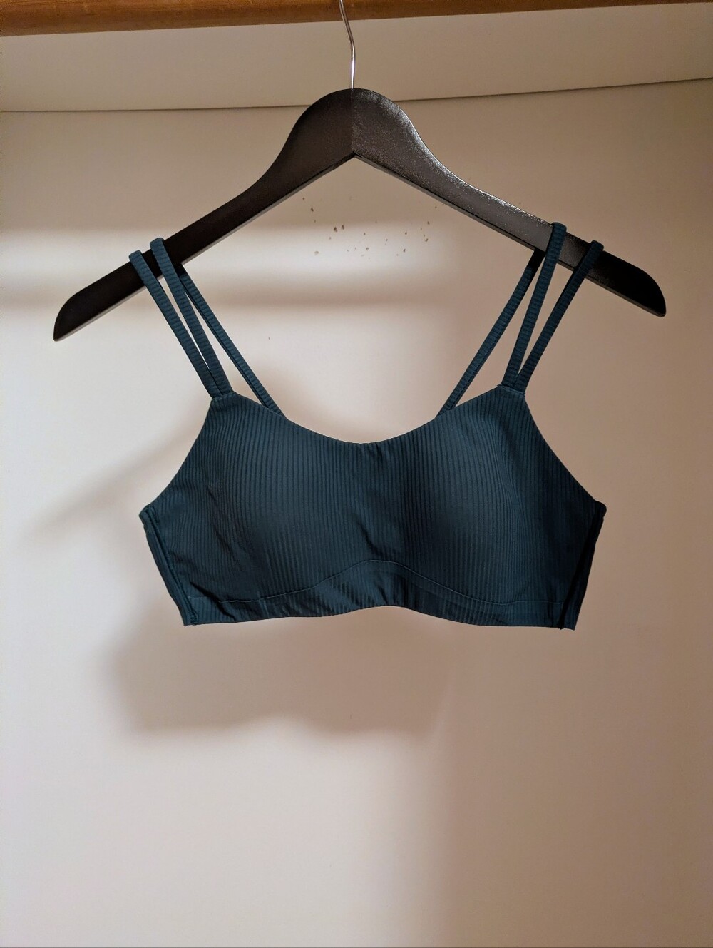 lululemon Like a cloud ribbed bra teal